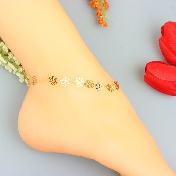 "Handmade Anklet – A Stylish Choice for Women, Thoughtful Gift Idea, EVCH1598 - Picture 7 of 10
